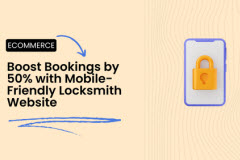 Mobile responsive website for a locksmith company